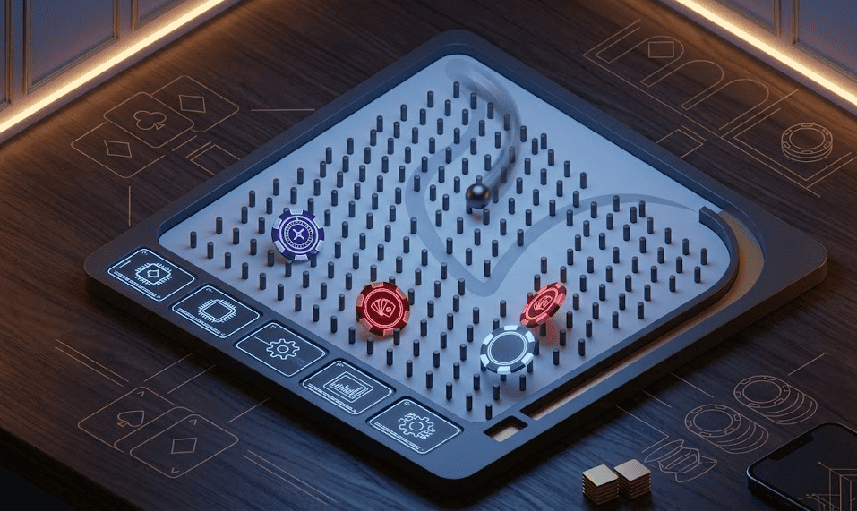 Plinko tablero casino